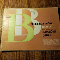 Irving Berlin&rsquo;s Best Vocal Selections for Hammond Organ Songbook