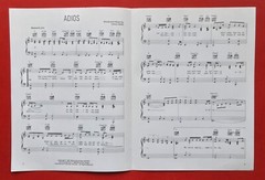 Linda Ronstadt Adios Sheet Music Piano Vocal Guitar Cherry Lane 1981 USA SELLER