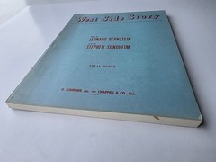 WEST SIDE STORY Vocal Score by Bernstein Sondheim Schirmer Chappell 1957 Ed 2310