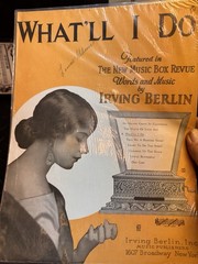 P 9×12 4-pack Sheet Music By IRVING BERLIN