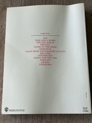 Yes, Complete, Deluxe Edition Songbook