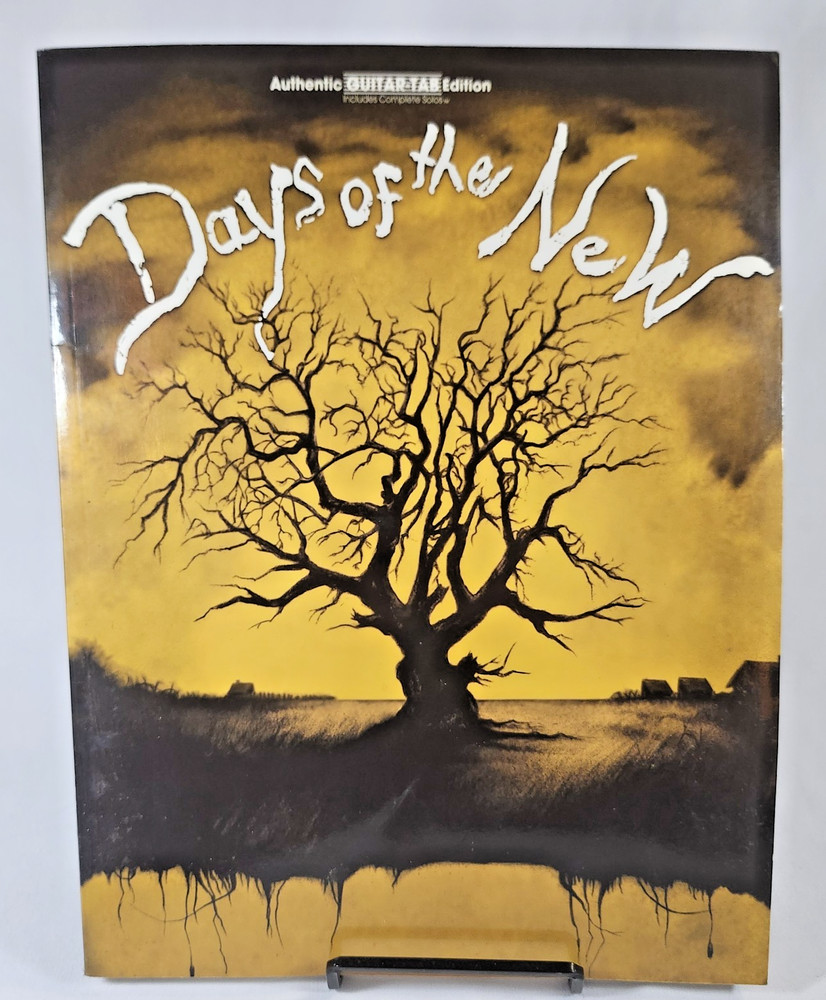 Days Of The New 1998 Guitar Tab Sheet Music Songbook w Poster Rare OOP