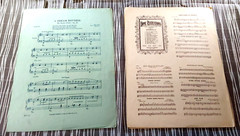 Vintage, Sheet Music Lot. 12~ Sheet Music Songs. Classic Songs. NICE LOT.