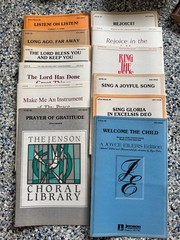 VINTAGE- Lot of 12 Hymn Gospel Songs, Church Softcovers, all EX Condition