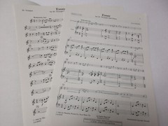 Stan Pethel Essay for B Flat Trumpet and Piano Sheet Music Theodore Presser