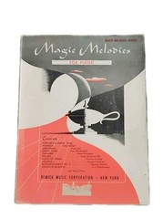 VTG 1943 Magic Melodies For Piano Sheet Music Book Intermediate To Advanced