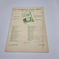 Humming Bird: For The Piano By N. Louise Wright Sheet Music Vintage