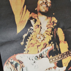 Jimi Hendrix Sheet Music The Cry of Love Centerfold Words Photos 1971 Vintage