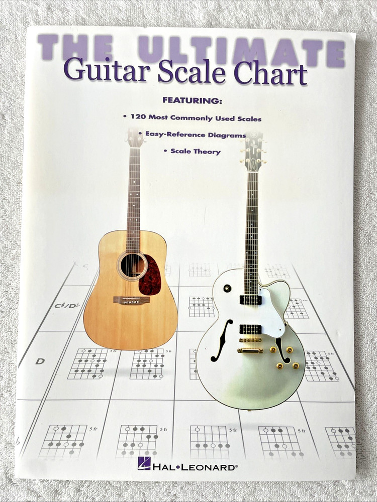 The Ultimate Guitar Scale Chart: 120 Most Commonly Used Scales Hal Leonard 2000