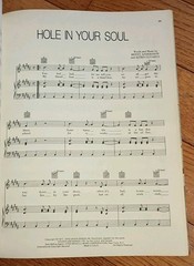 1978 Songbook: ABBA « The Folio », Sheet Music Piano Vocal Guitar Song Book, EX