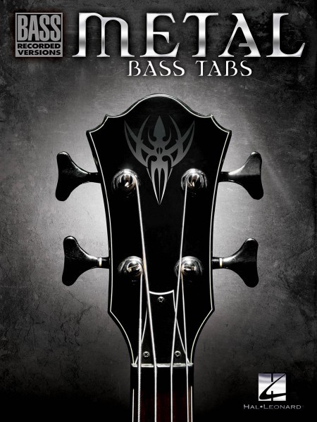 Metal Bass Tabs Sheet Music Bass Recorded Versions Mixed Book NEW 000103358