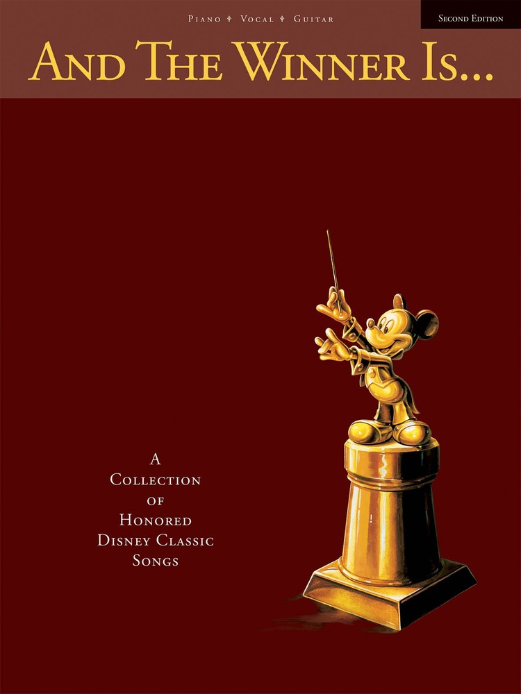 And The Winner Is Disney Piano Sheet Music Guitar Chords 37 Songs Book