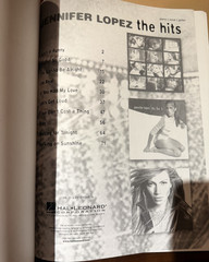 Jennifer Lopez The Hits Song Book Piano Vocal Guitar Tab
