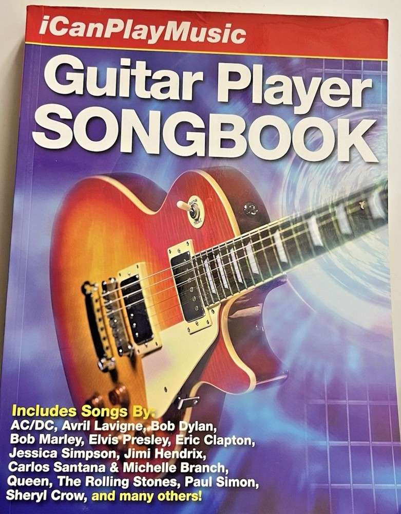 I Can Play Music Guitar Player Songbook by Amsco Publications iCanPlayMusic Book