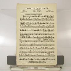 Good For Nothin&rsquo; (But Love) Sheet Music 1939 Van Heusen De Lange Guitar Fox Trot