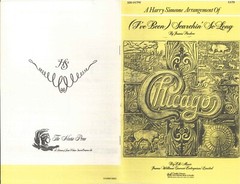Chicago I&rsquo;ve Been Searching So Long Sheet Music SATB Piano 1974 Pankow Simeone