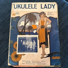 Ukulele Lady Sheet Music Produced By Irving Berlin 1925