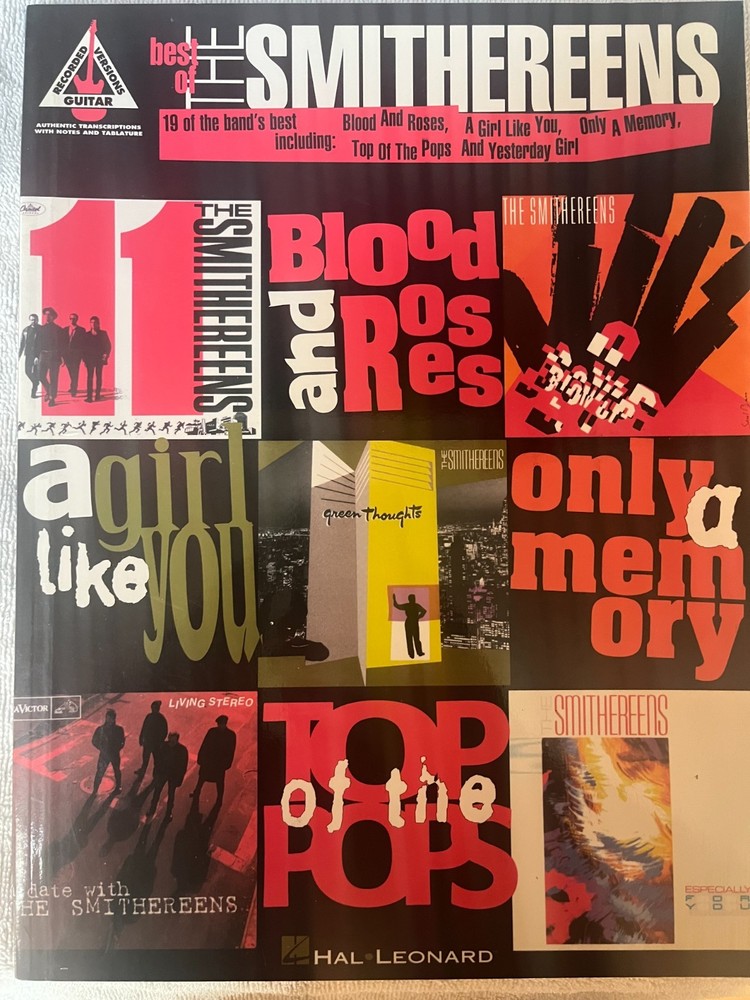 The Smithereens- Best of the Smithereens – Guitar Tab / Tablature Book