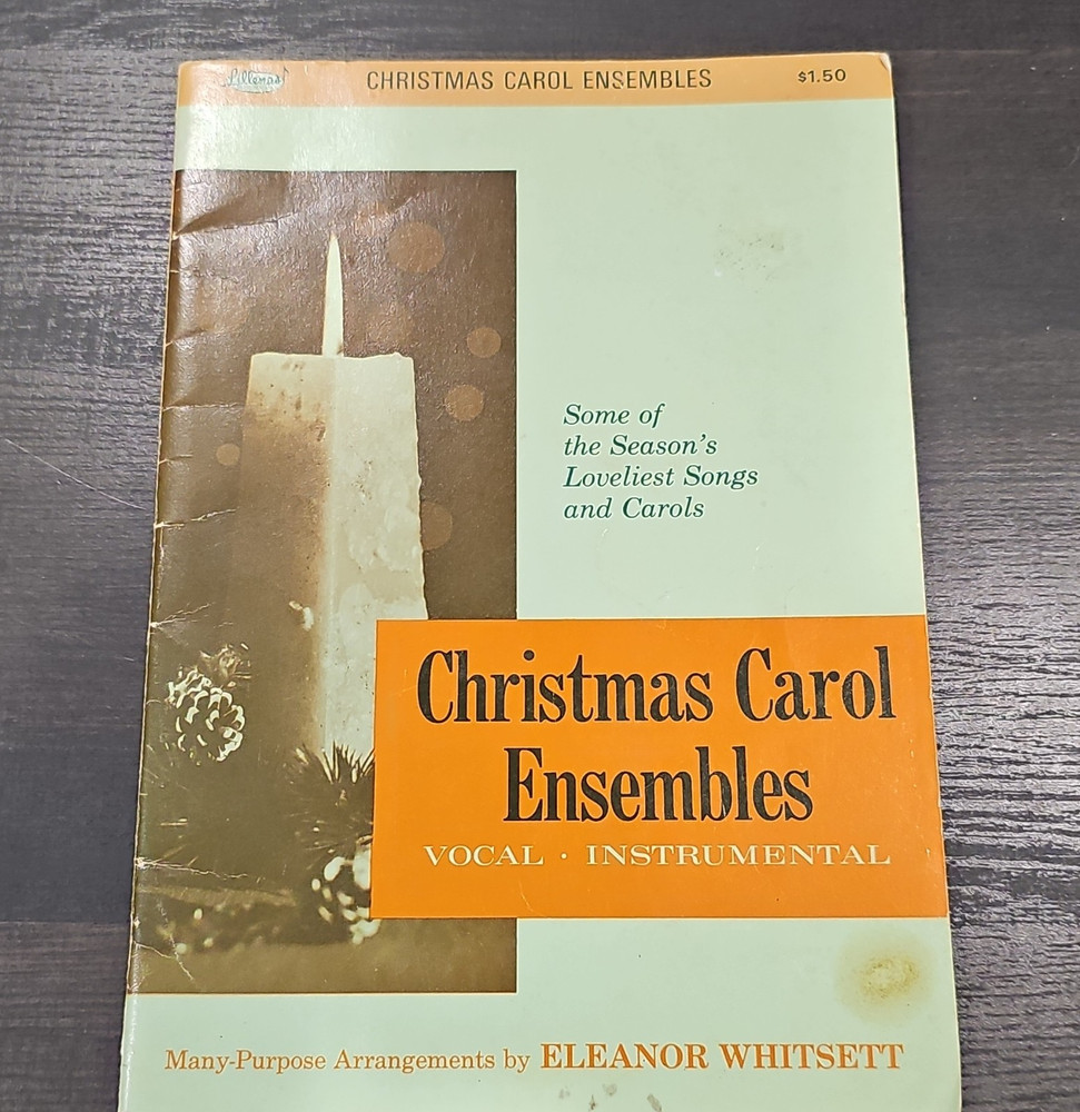 VTG Lillenas Holiday Vocal Ensemble Sheet Music: Christmas Carol & Four Dramas