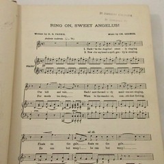 Antique Sheet Music Song Book Gems of English Songs Duets Quartets Piano Forte
