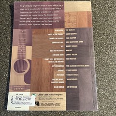 The Acoustic Guitar Sampler Music Book