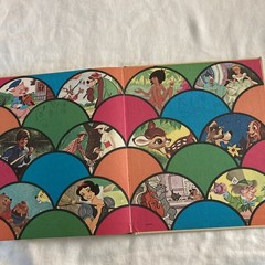 The Walt Disney Song Book Hardback 1974 Piano Voice Sheet Music Color Art Golden