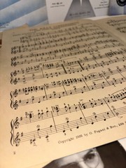 Sheet Music Lot 8 Piano Accordion 1919 – 1939 Polka Waltz Hits Songs Vtg Antique