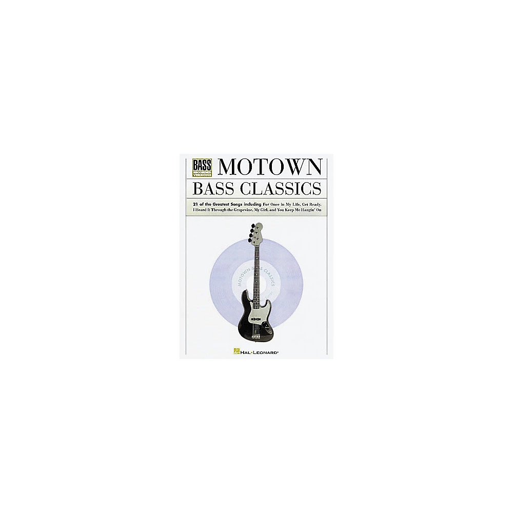 Hal Leonard Motown Bass Classics Book