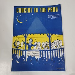 Concert In The Park by Guy Lombardo M. Witmark & Sons 1939 Sheet Music VTG