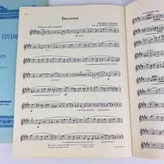 Solos For The Debutante Flutist & Piano Accompaniment Song Book Sheet Music B436