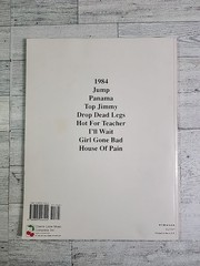 Vintage Van Halen 1984 Guitar Tab Song Sheet Music Book Cherry Lane Guitar