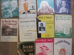 lot of 23 antique sheet music songs