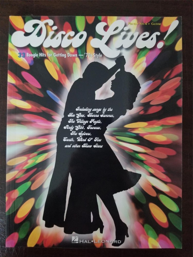 Disco Lives! songbook 33 Boogie Hits TPB piano / vocal / guitar