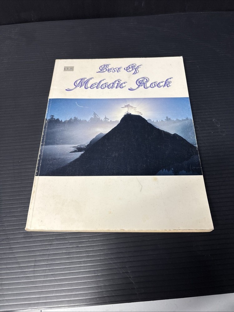 BEST of Melodic Rock Piano/Vocal/Guitar Music Book 1985 Warner 128 pages G139