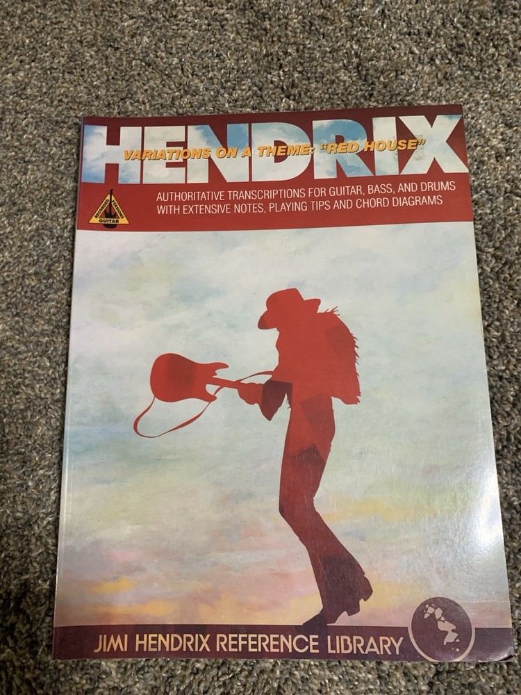 Jimi Hendrix Variations On A Theme: Red House Guitar Tab Book
