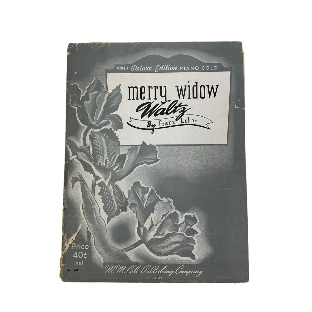 Merry Widow Waltz Piano Solo Sheet Music Franz Lehar