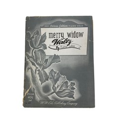 Merry Widow Waltz Piano Solo Sheet Music Franz Lehar