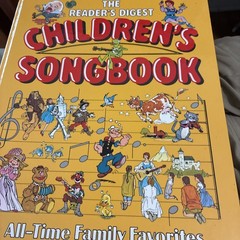 1985-THE READERS DIGEST SPIRAL BOUND HARDCOVER « CHILDREN&rsquo;S SONGBOOK » w/131 SONGS