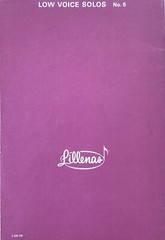 Low Voice Solos No 5 by Stringfield & Hawkins Sheet Music 1961 Paperback