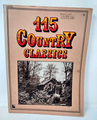 115 Country Classics Piano Vocal Chords Songbook 1976 Columbia Pictures
