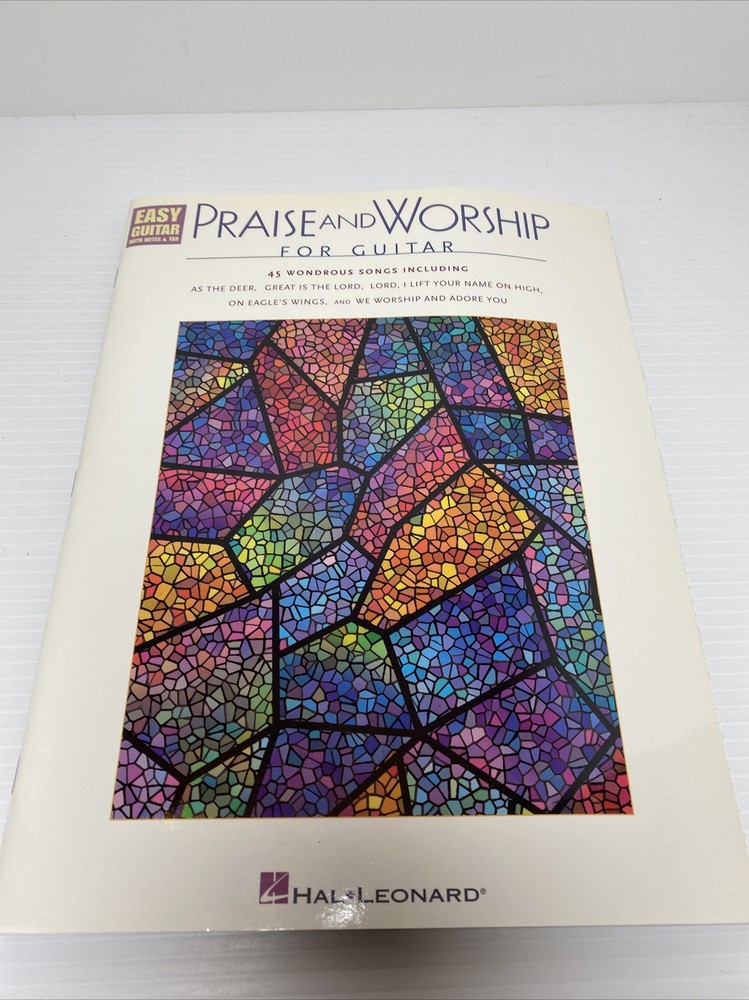 Praise and Worship for Guitar Sheet Music Easy Guitar HL000702125 TABS