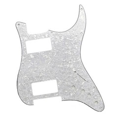 Style Model Compatible Electric Guitar Pickguard PVC 11 Hole 2 Coil Split Holes