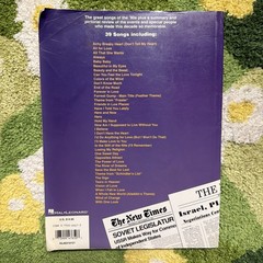Vintage 90s Guitar/Piano/Vocal Songbook Lot of 3 Hal Leonard Sheet Music Books