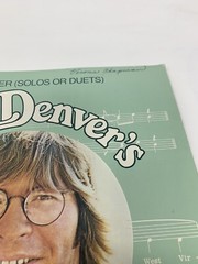 John Denver greatest hits sheet music Book- 1976 Recorder (solos Or Duets)-RARE