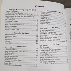 Ragtime Hits 1890-1915 Piano sheet music book Vocals 158 pages pics 50+ songs