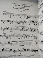 Juan Parga Concert Works For Classical Guitar Solo