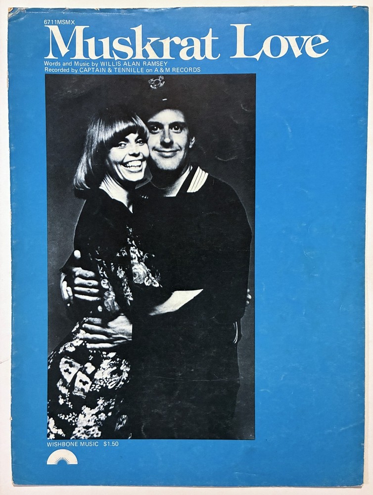 1971 CAPTAIN & TENNILLE « MUSKRAT LOVE » POP ROCK ERA