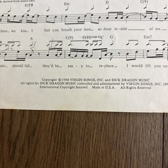 1990 I SAW RED WARRANT JANI LANE Original Sheet Music Edition Virgin Dick Dragon