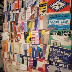 HUGE Lot 200+ Vintage Sheet Music Early 1900&rsquo;s & Up… Condition Varies SEE PICS