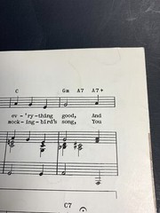 TO KILL A MOCKINGBIRD SHEET MUSIC 1963 VHTF Collectible – Bernstein Mack David